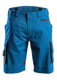 DASSY Werkshort AZUURBLAUW/ANTRACIETGRIJS - Maat 62