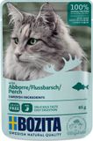 Bozita Feline Pouch Grain Free Jelly Perch 85 gram