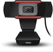 Fedec HD Webcam - Inclusief Microfoon - USB 2.0 - 1280 x 720P - Zwart