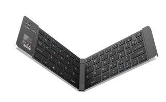 Inca IBK-579BT - Bluetooth Toetsenbord - QWERTY - Metallic Silver
