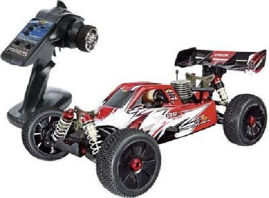 Carson 500204031 Buggy Virus 4.0 1:8 V21 – RC verbrander, 1,9 pk, 4WD, tot 65 km/u, premium componenten, offroad, RTR, 2,4 GHz, op afstand bestuurde auto