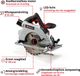 Einhell TP-CS 18/190 Li BL Solo Accu Cirkelzaag - 18V - Excl. accu en lader