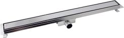 Mawialux drain de douche - Grille pour carrelage - 120 cm - Inox poli - Bristol
