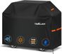 Housse de barbecue - Tissu Oxford 600D résistant aux intempéries - Noir - 140x65x120 cm