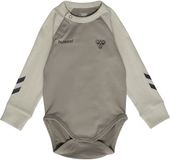 hummel hmlMINI TRIPLE LOGO BODY L/S Lange mouw Katoen Unisex VINTAGE KHAKI 74