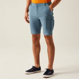 Regatta Bendrick Cargo Shorts Heren Blauw Polyester