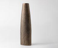 DELIFE Vase Conico B20 x T11 x H69 cm Aluminium Aurum Satin Gegossen