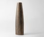DELIFE Vase Conico B20 x T11 x H69 cm Aluminium Aurum Satin Gegossen