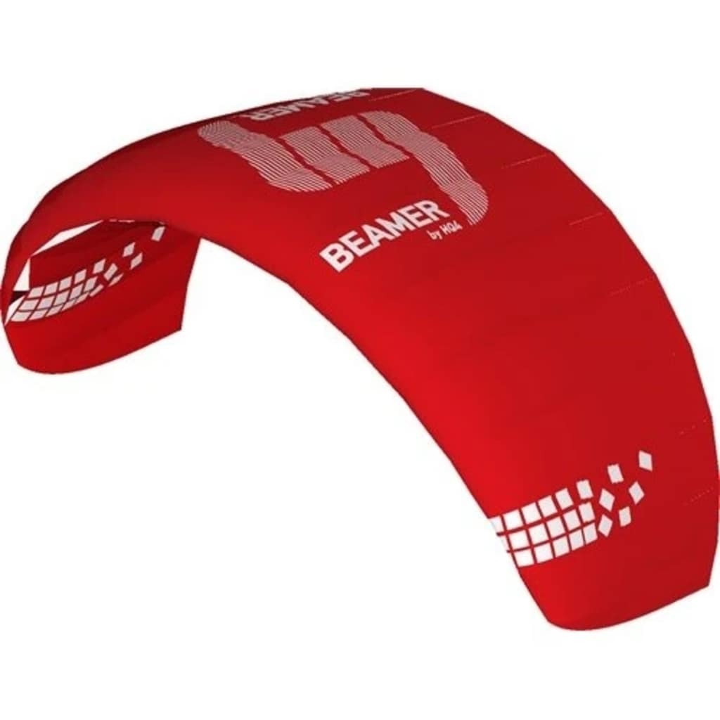 HQ Kites Vierlijnsmatrasvlieger Beamer Vi 4.0 374 Cm Rood