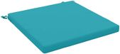 vidaXL Zitkussen SOEST 100% Polyester Turquoise 70 x 70 x 5 cm