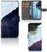B2Ctelecom Motorola Moto G72 Book Case Sea in Space
