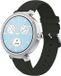 Smarty Smarty 2.0 Montre connectée avec bracelet en cuir | Argent/Noir | SW062G