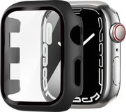 Strap-it Apple Watch PC hard Case - 45 mm - Zwart