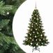 vidaXL Kunstkerstboom met kerstbal 120 cm 150 LED's Warmwit