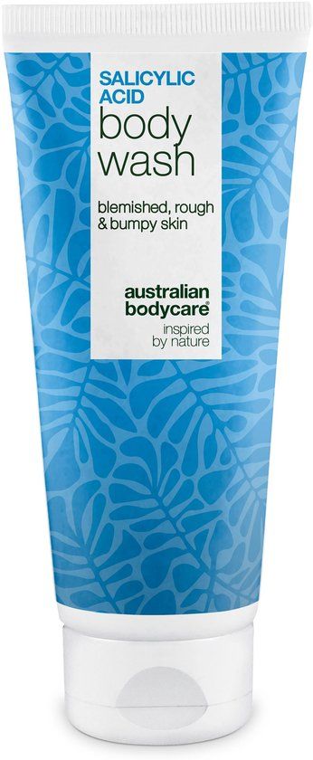 Australian Bodycare Salicylzuur Body Wash voor een onzuivere rug en billen — Salicylzuur Douchegel tegen puistjes en poriën. Met salicylzuur, niacinamide, zink PCA en hydraterende glycerine.