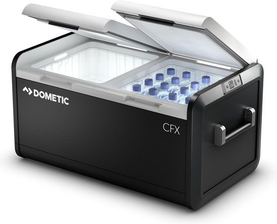 Dometic CFX3 95DZ Dual Zone Compressor Cooler/Freezer - 93L - 12/24/230V - Black/Grey