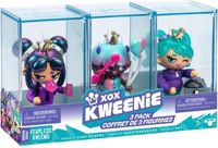Kweenies Poppen, set de 3, série "Fearless", 13 cm, exécutions uniques