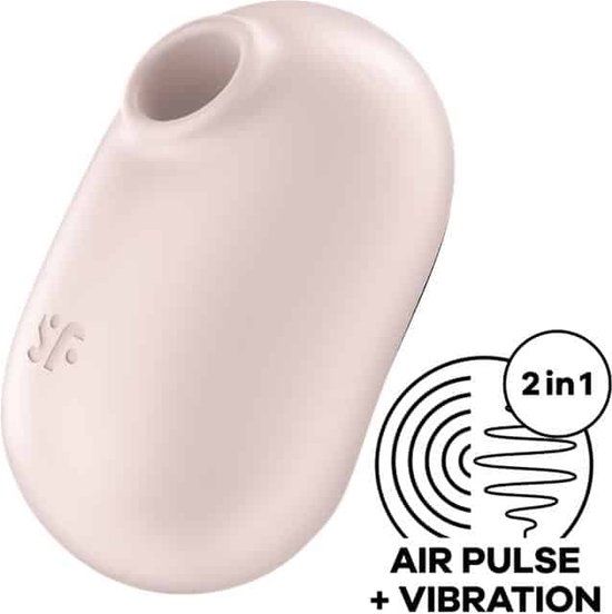 Satisfyer Pro to Go 2 - Pink - Air Pulse Vibrator - Waterproof