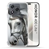 Cokitec Versterkte hoes voor Honor 400 Lite 5G Animal Paard Wit