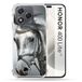 Cokitec Versterkte hoes voor Honor 400 Lite 5G Animal Paard Wit