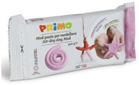PRIMO - Dermatologisch geteste boetseerklei, 500 g, boetseerklei met vochtige handen, speelgoed voor kinderen van 3 jaar voor creatief werk, aan de lucht drogen, geen bakken, geurloos en veganistisch