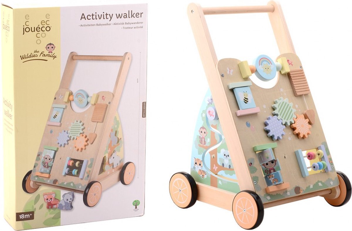 Jouéco Jouéco® - The Wildies Family Activiteiten Babywalker