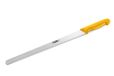 thermohauser Banketbakkermes (staal, roestvrij), eenzijdig gekarteld, met gele kunststof handgreep, lemmet 36 cm, geel