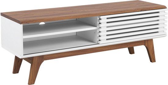 Beliani TOLEDO TV-meubel - Wit - MDF