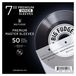 Merkloos Premium Master Vinyl Platenhoezen - 18 cm x 50 st - Antistatische Binnenhoezen