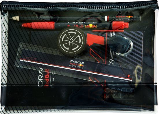 Red Bull Gevulde Etui Meerkleurig Kunststof Soft Case 1 Vak