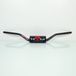 KRM Volant universel krm surdimensionné Ø28.6mm avec mousse noir / rouge pour moto 50 neuf