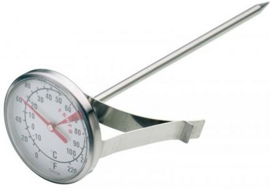 Kitchen Craft RVS melk / melkschuim thermometer - Kitchen Craft