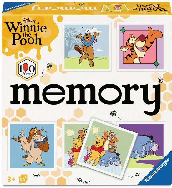 Ravensburger Memory Winnie de Poeh Gezelschapsspel