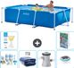 Intex Rechthoekig Frame Zwembad - 260 x 160 x 65 cm - Blauw