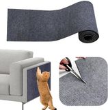 Merkloos / Sans marque Holland Connections Krabmat voor katten - krasbescherming - 40 cm x 200 cm - zelfklevend