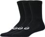 Asics Sokken Crew Sock 3 pary Zwart 3033C298 - Maat 35-38