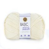 Lion Brand Yarn Bedrijf 202-098 Basic Stitch Anti Pilling Garen, Ecru, Een Skein