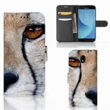 B2Ctelecom Samsung Galaxy A30 Telefoonhoesje met Pasjes Cheetah