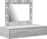 vidaXL Kaptafel Gris 83 x 40 x 70 cm Bois traité
