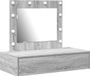 vidaXL Kaptafel Gris 83 x 40 x 70 cm Bois traité