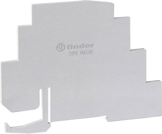 BOZITA Finder 093.01 Tussenplaat Grijs 1 stuk(s)