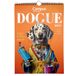 Campus Wandkalender 2025, jaarkalender met honden, formaat 24 x 34 cm, incl. 12 hondenfoto's (oranje)