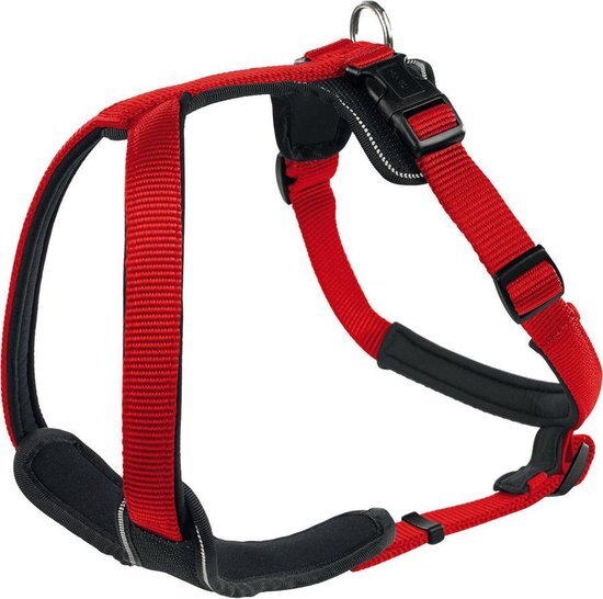 Hunter Neopreen Tuig - Hond - Maat XL - Borst: 73 tot 94 cm, hals: 59 cm - Rood/Zwart