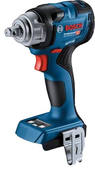 Bosch GDS 18V-330 HC 1/2" Impact Wrench - 2800 RPM - 560 Nm - Black/Blue/Red