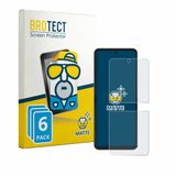 BROTECT - Screenprotector voor Motorola Razr 70 Plus - Folie Beschermfolie matte 6 Stuks