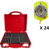 Digi Sport Instruments Set van 24 schoolkompassen