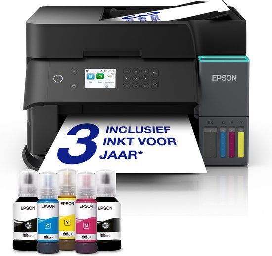 Epson EcoTank ET-3950 All-in-One Inkjet Printer - Black