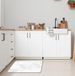 CREARREDA Absorberend en antislip badkamertapijt met opdruk 40 x 60 cm