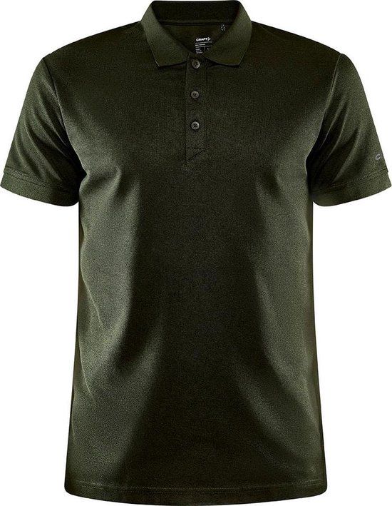 Craft Core Unify Sportpolo Mannen - Donkergroen - Maat XL