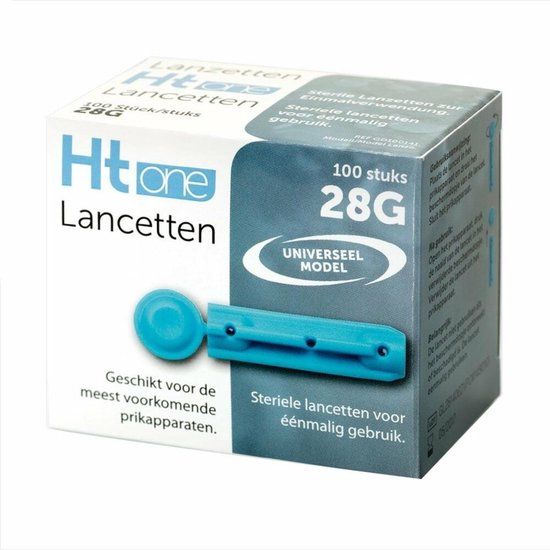 HT One Lancetten 28G - 100 stuks